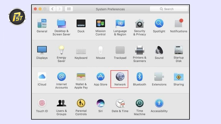 Bước 1 trong quy trình cài đặt proxy cho mac