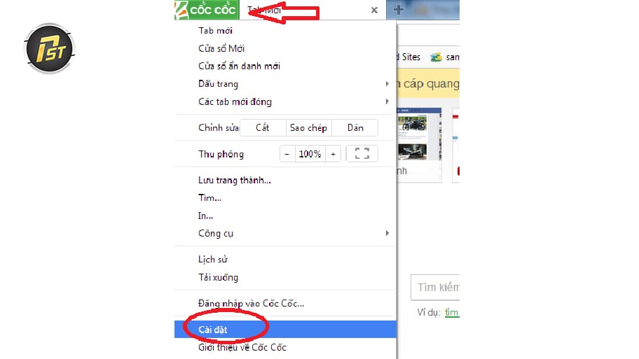 Hướng Dẫn Khắc Phục Lỗi Proxy Không Vào Được Mạng Nhanh Chóng Truy cập cài đặt của Cốc Cốc