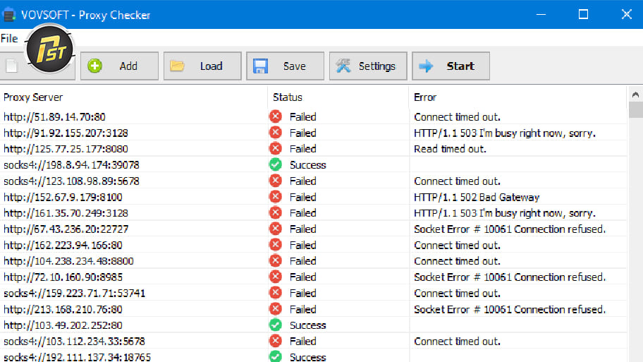 Checker Proxy - Báo cáo chi tiết về tốc độ và mức độ ẩn danh của proxy