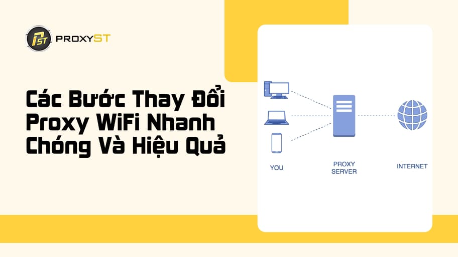 Hướng Dẫn Thay Đổi Proxy WiFi Nhanh Chóng Và Đơn Giản