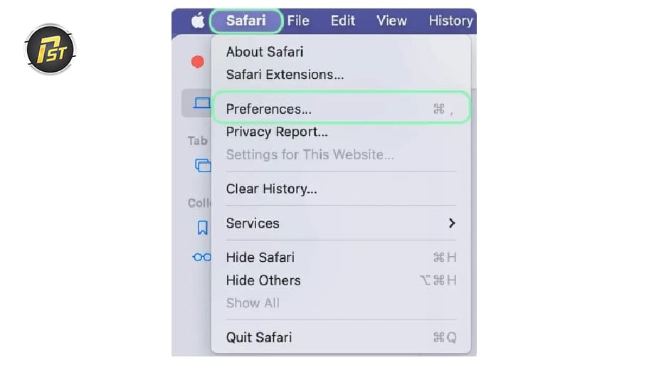 Tìm chọn System Preferences để mở cài đặt