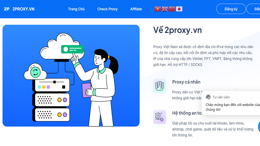 2proxy.vn cung cấp proxy có độ tin cậy cao, kết nối ổn định