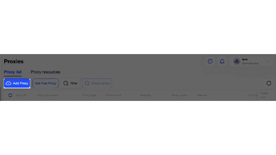 Hướng Dẫn Sử Dụng Proxy Trên Adspower Đơn Giản Và Nhanh Chóng Click vào “Add proxy”