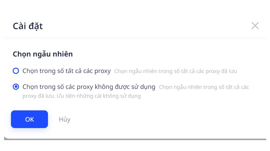 Hướng Dẫn Sử Dụng Proxy Trên Adspower Đơn Giản Và Nhanh Chóng Chọn dạng proxy cần sử dụng