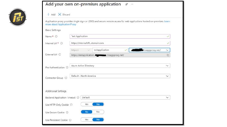Cấu hình ứng dụng Azure Application Proxy với ServiceDesk Plus