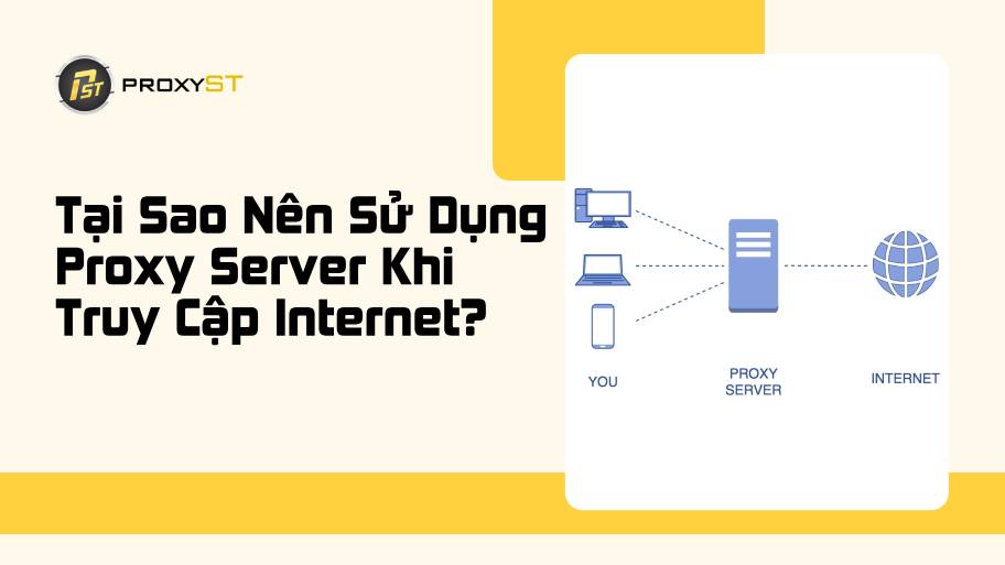 Lý Do Tại Sao Nên Sử Dụng Proxy Server Khi Truy Cập Internet?