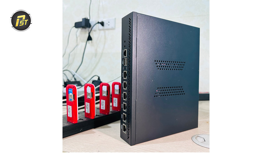 Proxy tạo từ routter có thể kết nối trên nhiều thiết bị