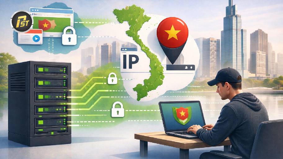 Proxy Việt Nam là gì và cách hoạt động cơ bản của proxy IP Việt