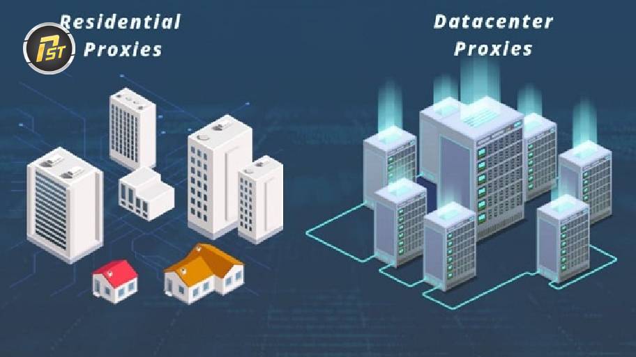 So sánh proxy dân cư và proxy datacenter khi truy cập internet