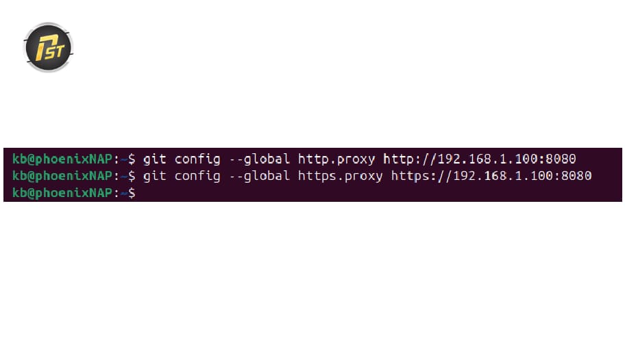 Thêm địa chỉ proxy HTTP, HTTPS và FTP vào file .wgetrc để wget sử dụng proxy