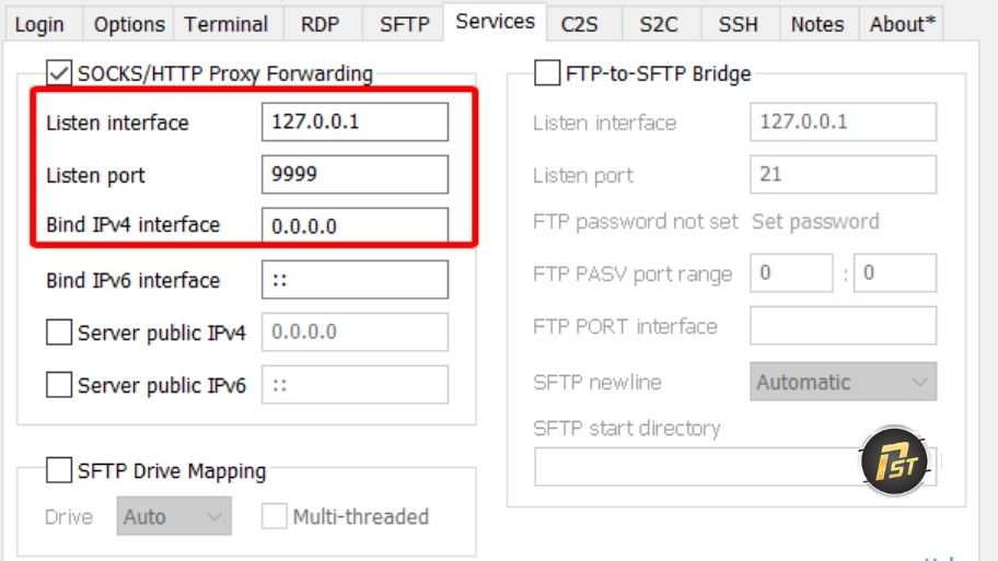 Hướng dẫn thao tác với Bitvise SSH Client