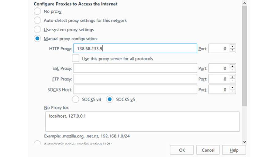 Fake IP Bằng Proxy Là Gì? Hướng Dẫn Chi Tiết Cách Đổi IP Đơn Giản Fake IP bằng proxy trên Firefox với cấu hình thủ công đơn giản