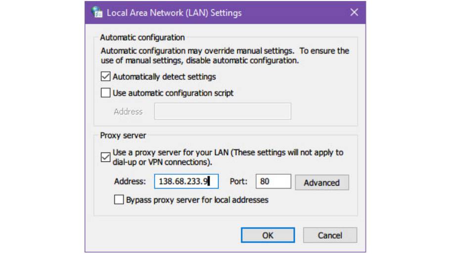 Fake IP Bằng Proxy Là Gì? Hướng Dẫn Chi Tiết Cách Đổi IP Đơn Giản Fake IP proxy trên Chrome Opera Vivaldi bằng cài đặt LAN hệ thống