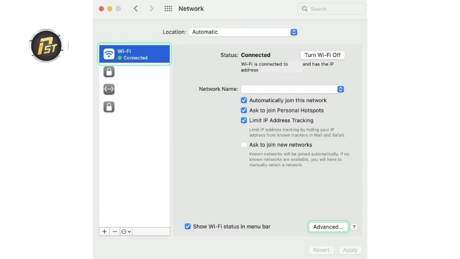 Bước 3 cách thay đổi proxy cho MacBook
