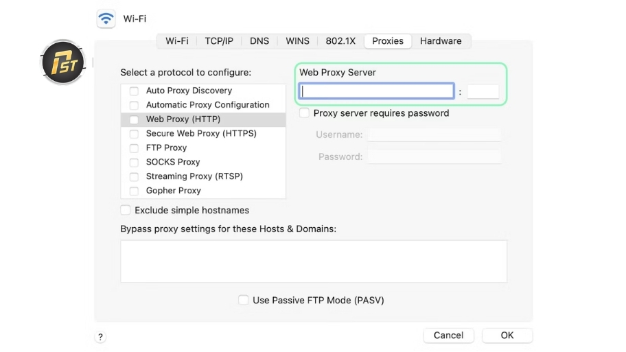 Bước 5 cách thay đổi proxy cho MacBook